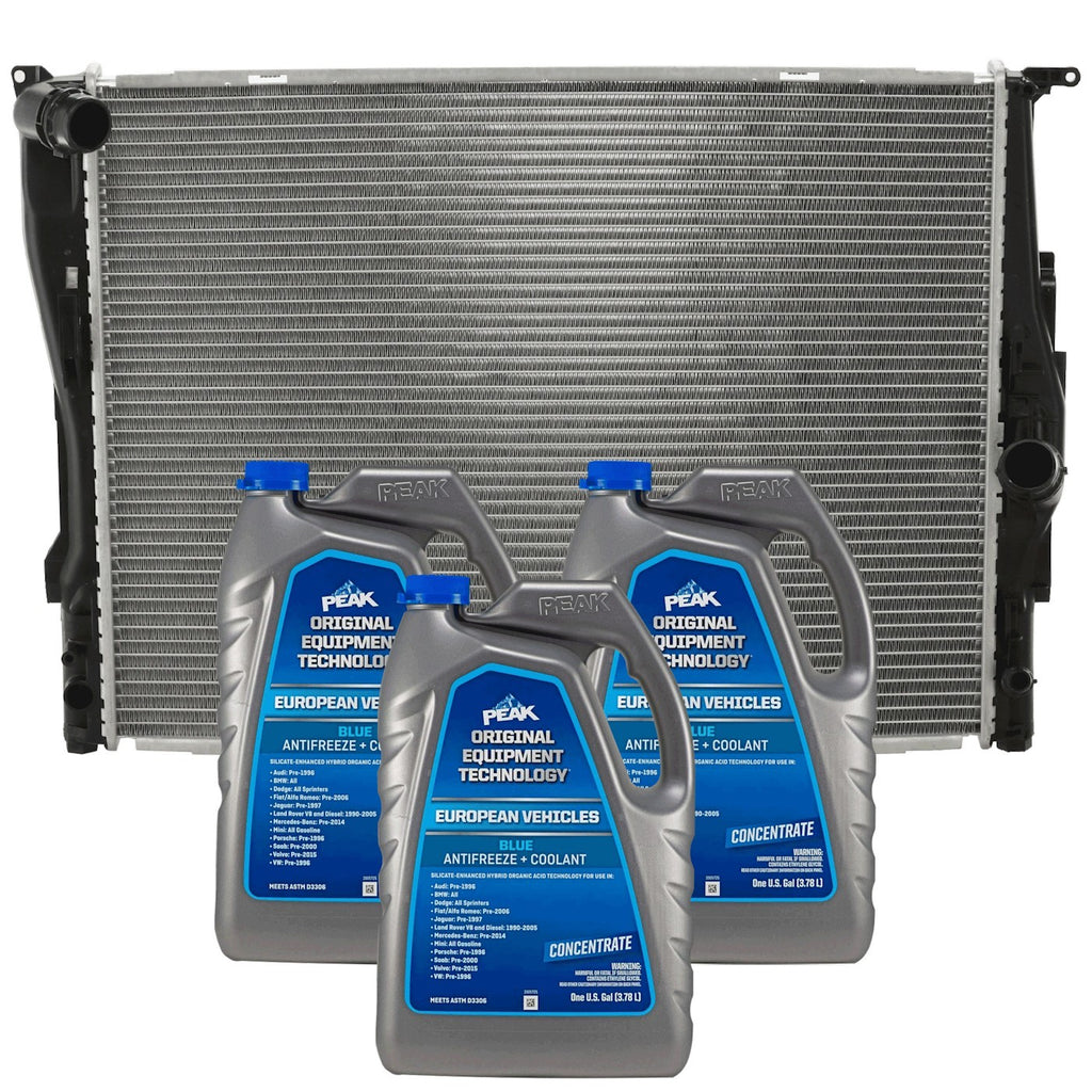 Set of 2 Radiators for BMW 1 Series, 3 Series, Z4