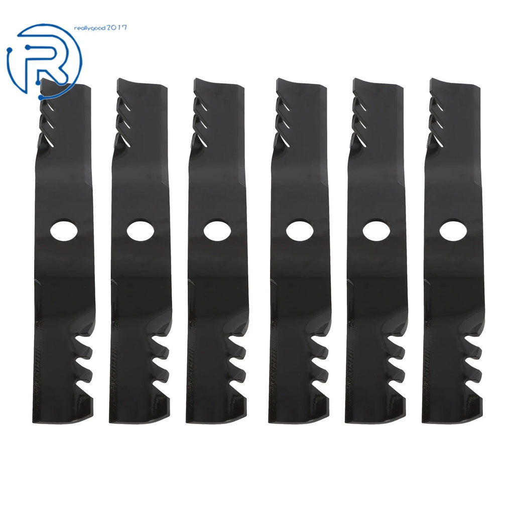 Set of 6 Gator Blades for Kubota 60" Mowers (Fits Various Models)