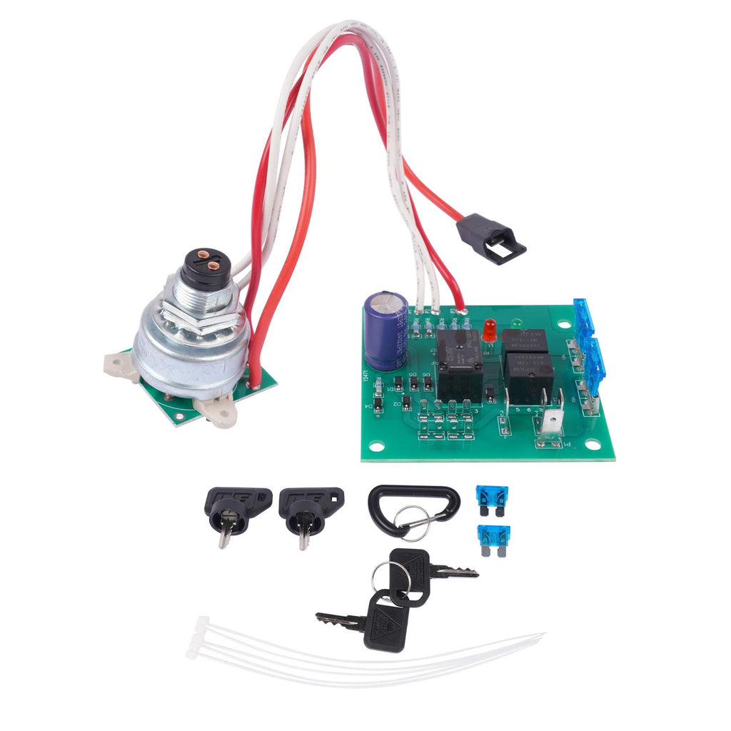 Ignition Switch Module w/ Keys for John Deere 415 425 445 455 (SN0-70000, AM136681)