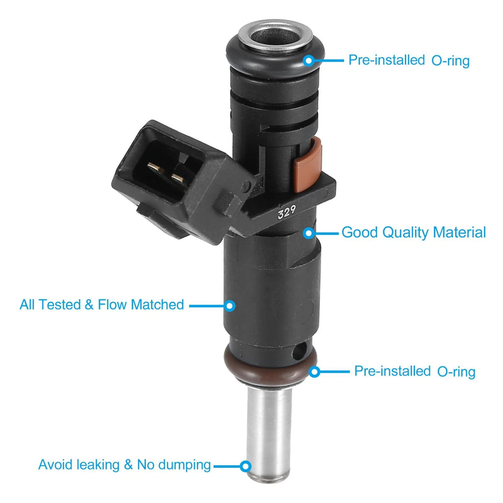 6X Fuel Injector 13537531634 for BMW 325i 325xi 330i 330xi (2006)