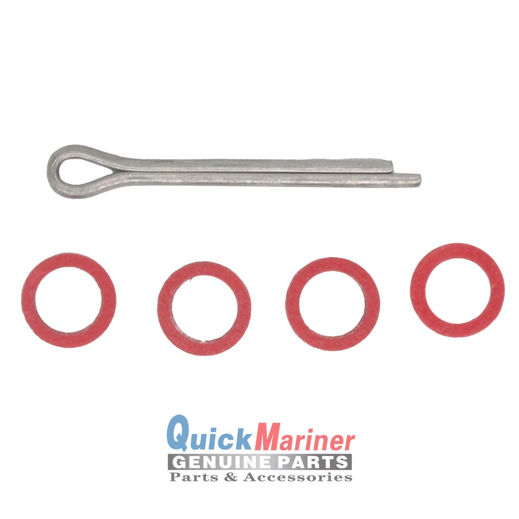 Prop Shaft Oil Seal O-ring for Yamaha Outboard 75-90 HP (2-Stroke)