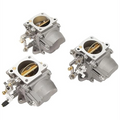 3pcs Carburetor for Yamaha 75 80 90 HP (1975–1999) 6H1-14301 14302 14303