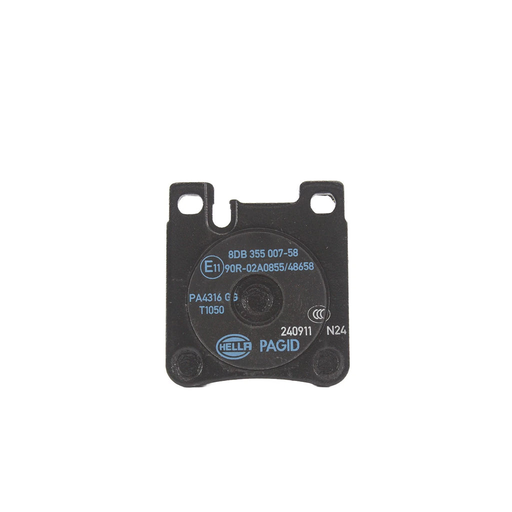 Set of 4 Hella Rear Brake Pads for Crossfire MB W140 R129 W203 C209 A209 W124 R171