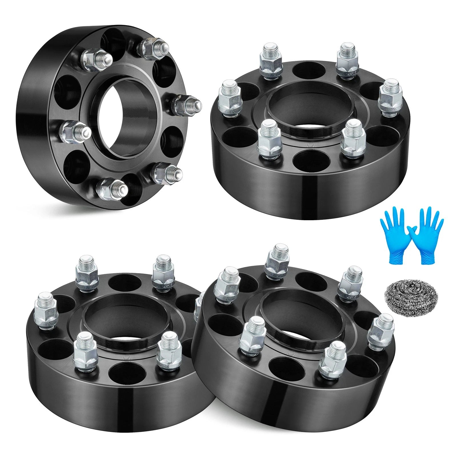 Set of 4 Hub Centric 6x5.5 Wheel Spacers for Ram 1500 (2019–2022)