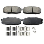 Set of 4 Akebono ProACT Rear Ceramic Brake Pads for LX570 Land Cruiser Sequoia Tundra