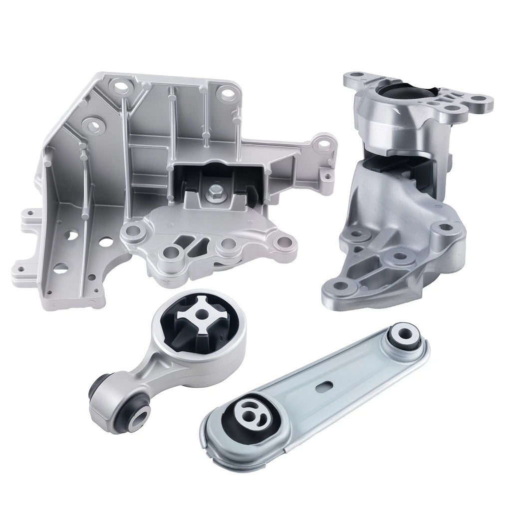 4PCS Engine Mount Set for Nissan Rogue 2.5L (2014–2020) Front Rear Transmission