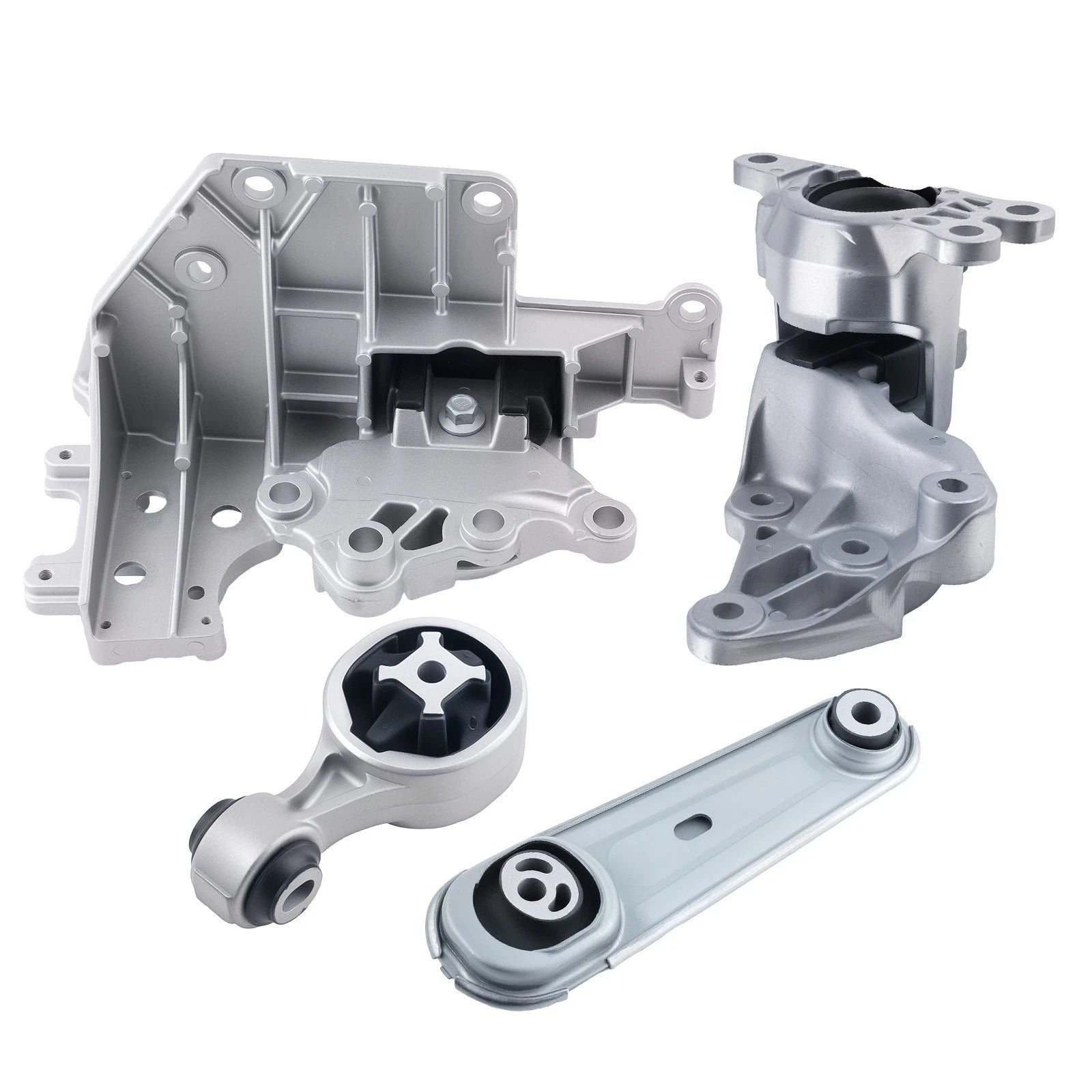 4PCS Engine Mount Set for Nissan Rogue 2.5L (2014–2020) Front Rear Transmission