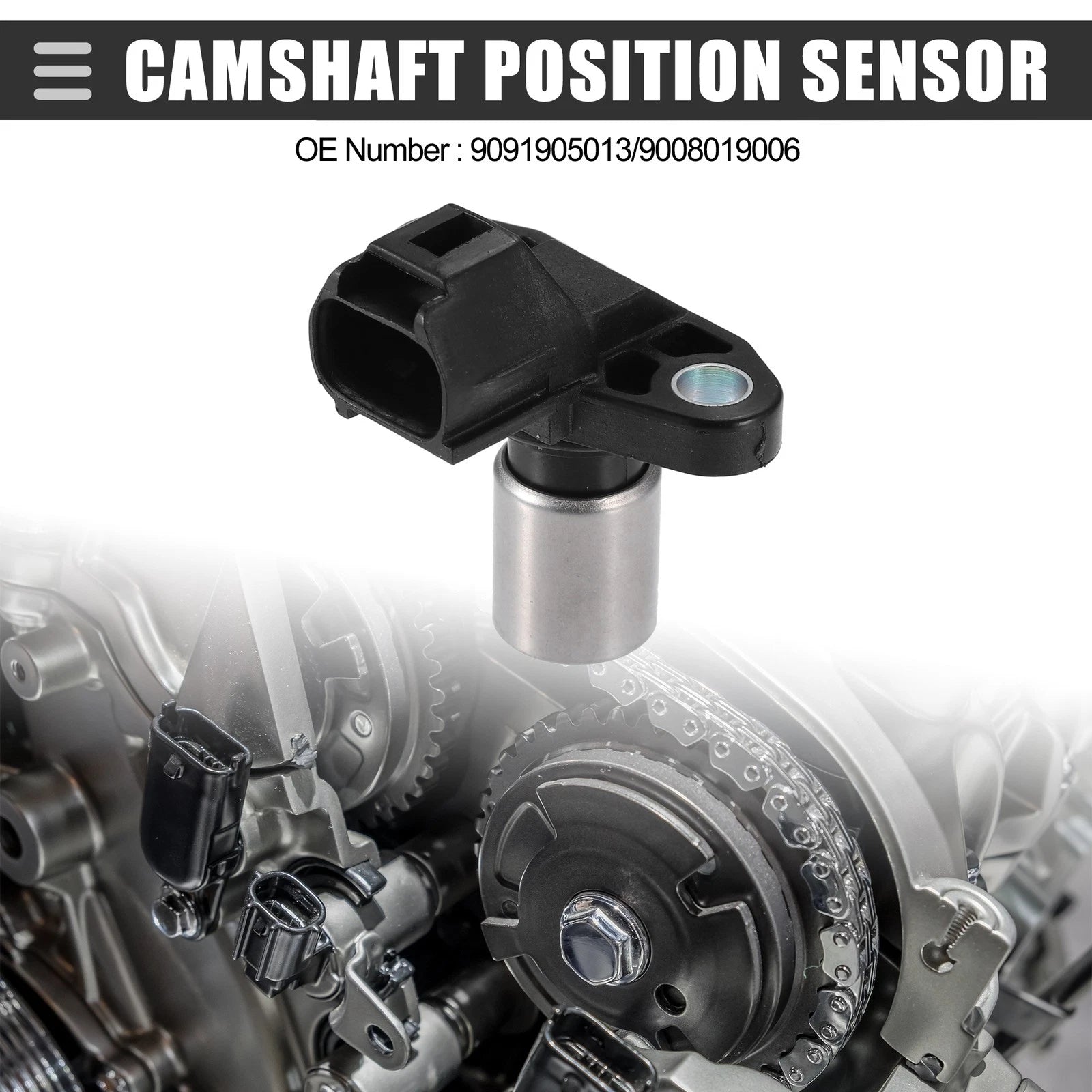 Camshaft Position Sensor for Toyota Camry (1994–2003) No. 9091905013
