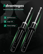 Front Strut Shock Absorber Pair for Eagle Talon Mitsubishi Eclipse (1995–1999)