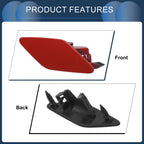 Front Right Washer Nozzle Cover Cap for Volkswagen Passat B8 (2015–2022) Red