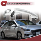 Car Door Handle Grip for Hyundai Elantra (2017–2020) No. 82652F2050 Silver Tone