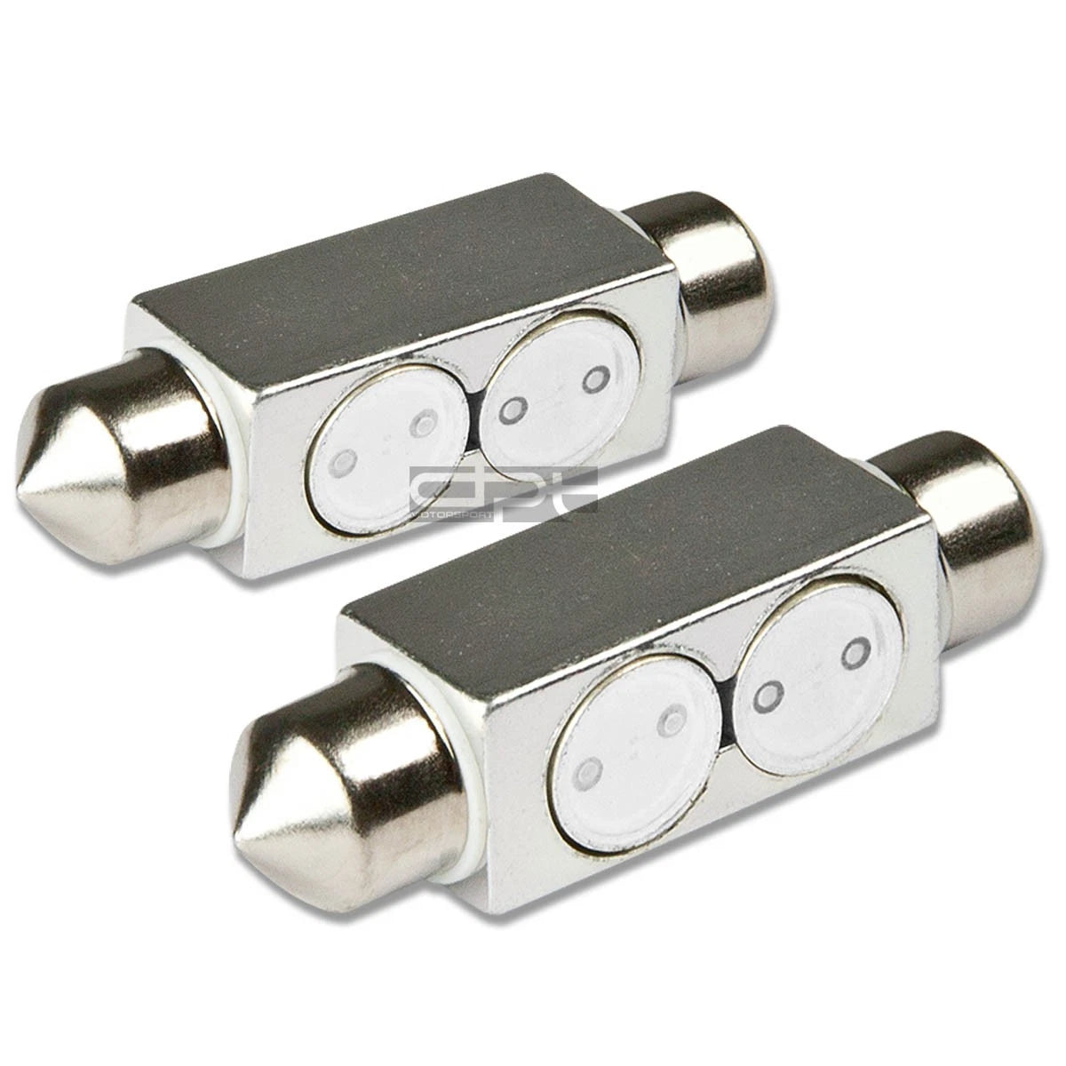 2X 36MM-39MM SMD 5050 12V Amber LED Dome/Trunk Light for