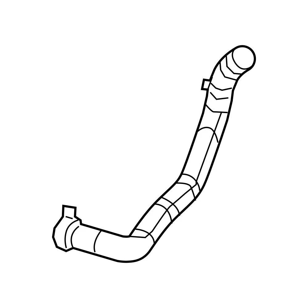 Lower Radiator Outlet Hose for Dodge Challenger Charger (2015–2023)