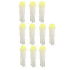 T5 1 SMD White Dashboard Indicator Light Bulbs for Car Instrument