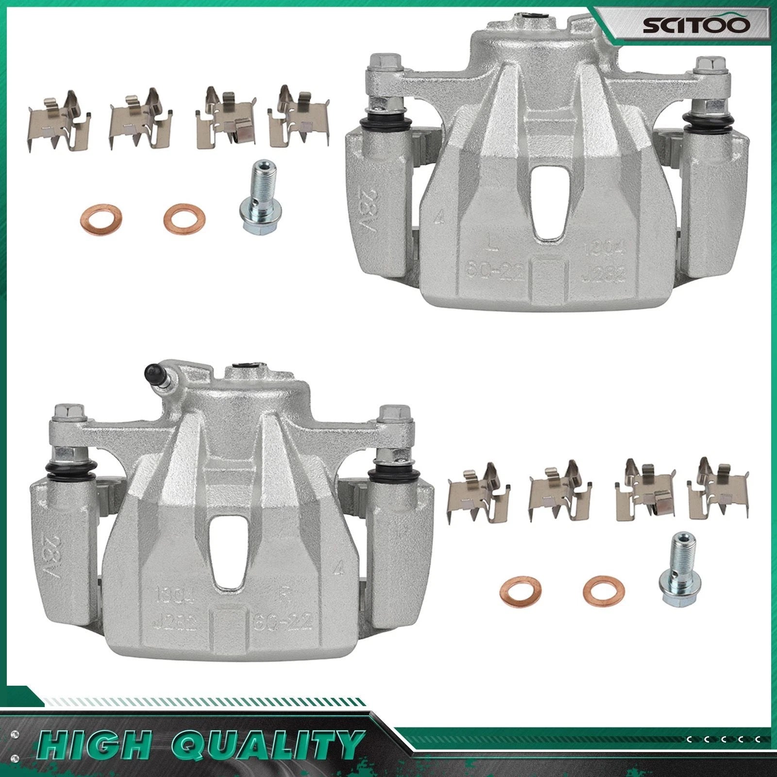 Front Brake Caliper for Toyota Corolla (2003–2008)