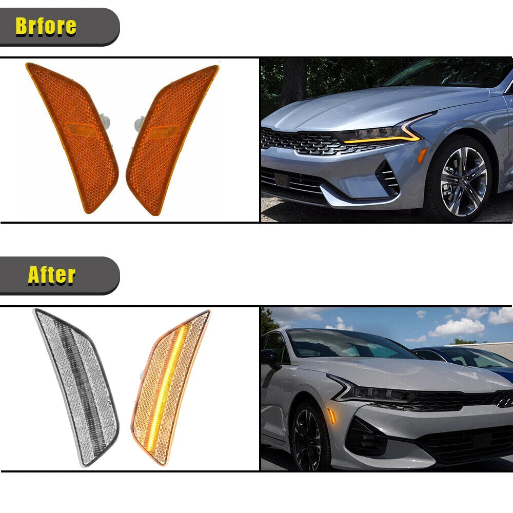 Smoked LED Side Marker Light for Kia K5 (2021–2024)