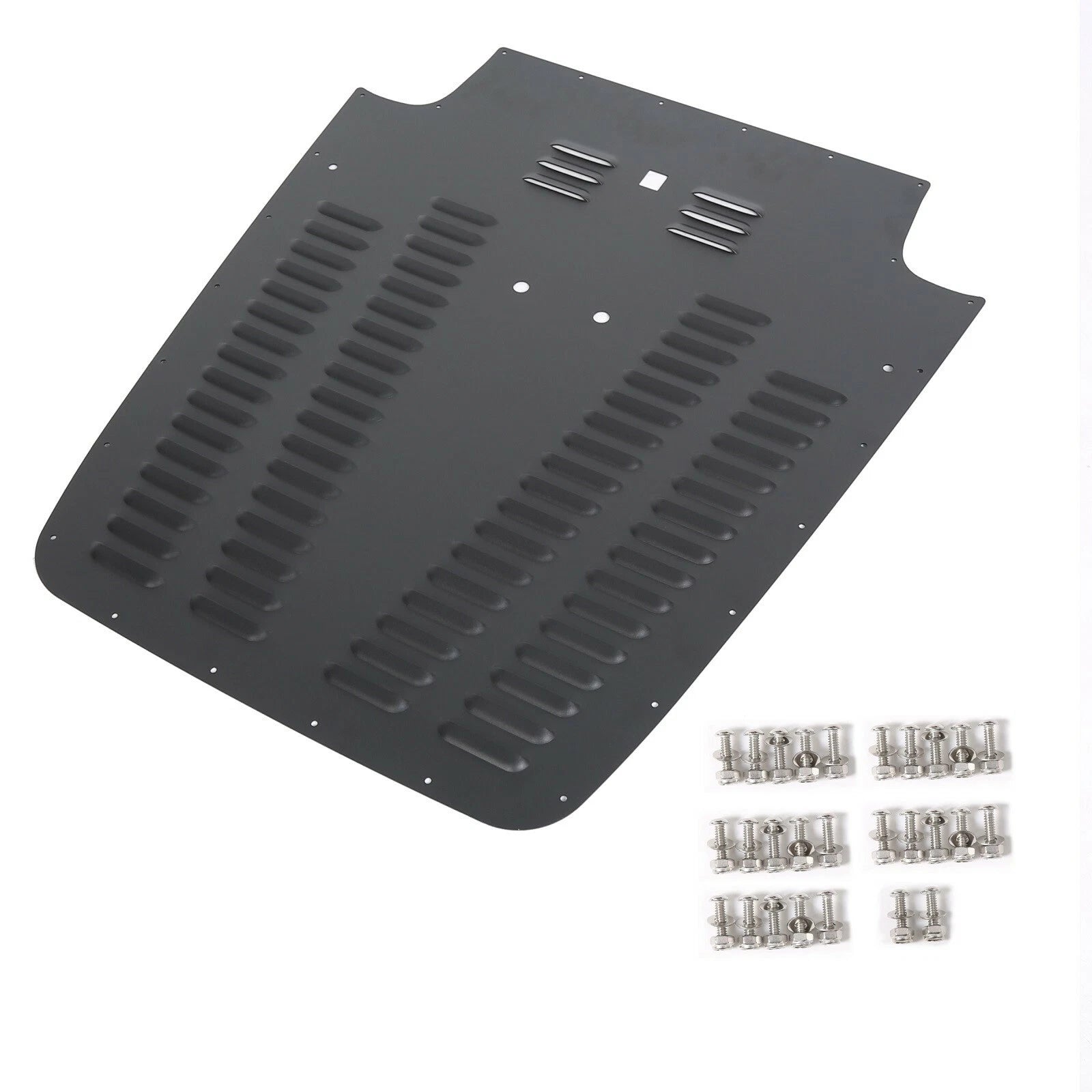 Vented Hood Louver for Jeep Wrangler TJ/LJ (2003–2006) Black