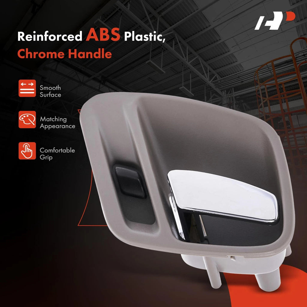 Left Interior Door Handle for Jeep Grand Cherokee (1999-2004) Chrome
