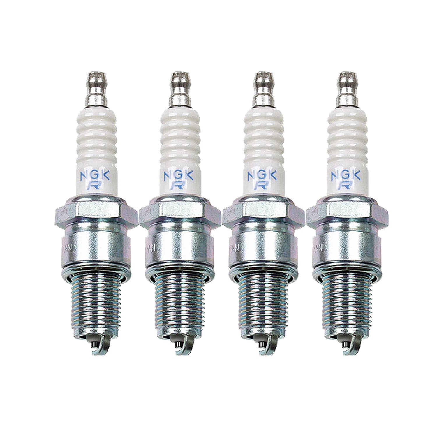 Set of 4 NGK Spark Plugs Standard Resistor for Dodge Hyundai Isuzu Plymouth