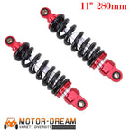 11" 280mm Red Rear Shock Absorber for Harley Honda Yamaha