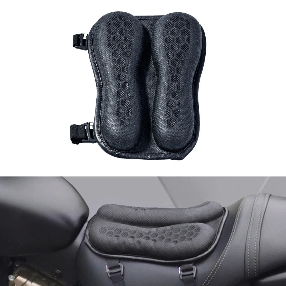 Gel Rear Seat Cushion for Motorcycle (3D Honeycomb)