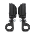 1 1/4" Black Highway Engine Guard Footpeg Clamps for Harley