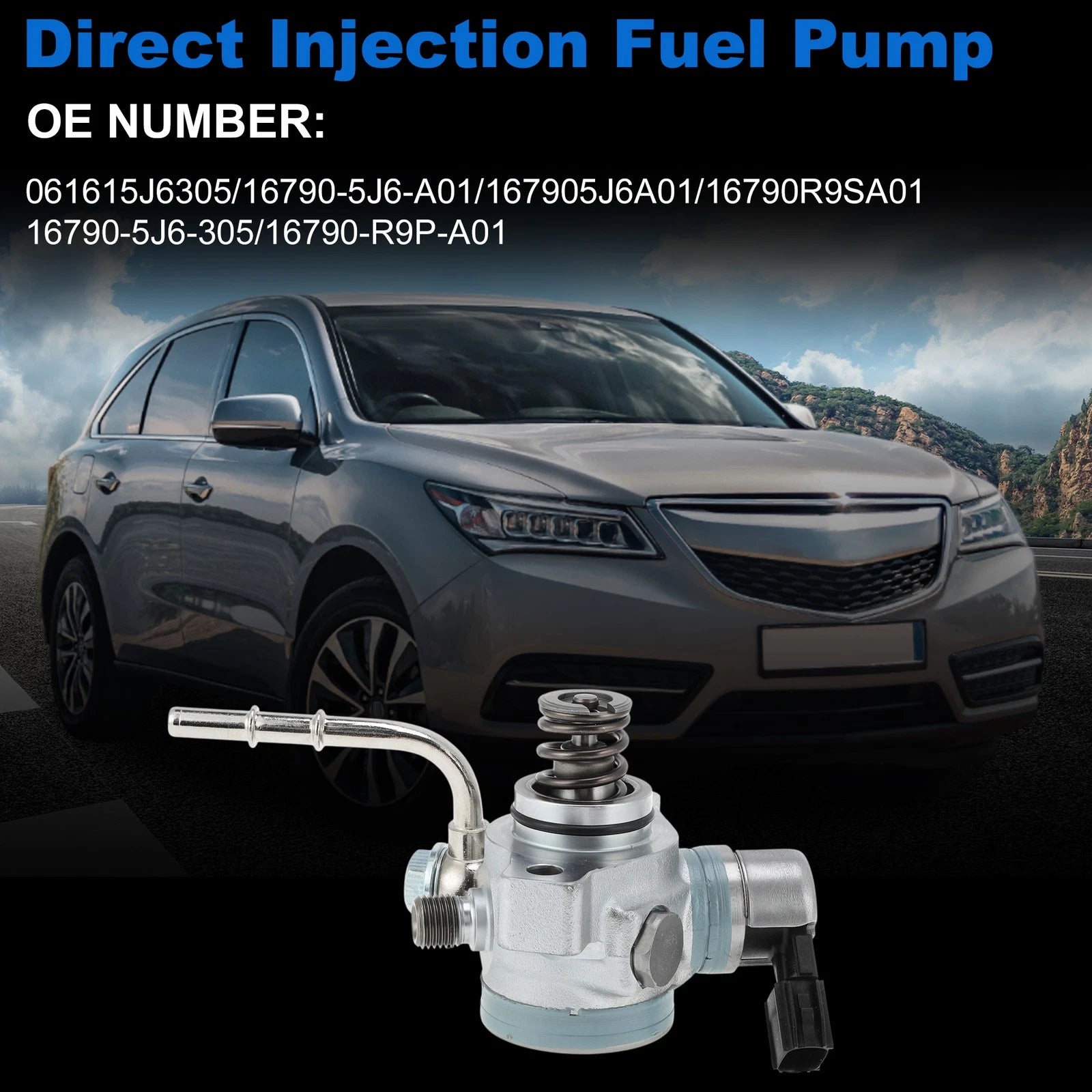 High Pressure Fuel Pump for Acura MDX RLX, Honda Odyssey, Pilot (2014–2020)