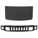 Louver Hood Air Vent Panel w/Black Grille for Hummer H3 (2006–2010)