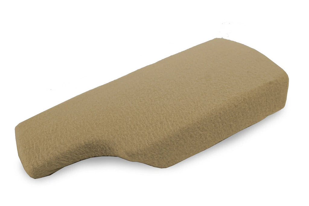 Fleece Console Lid Armrest Cover for Porsche 987 Cayman (2005–2012) Beige