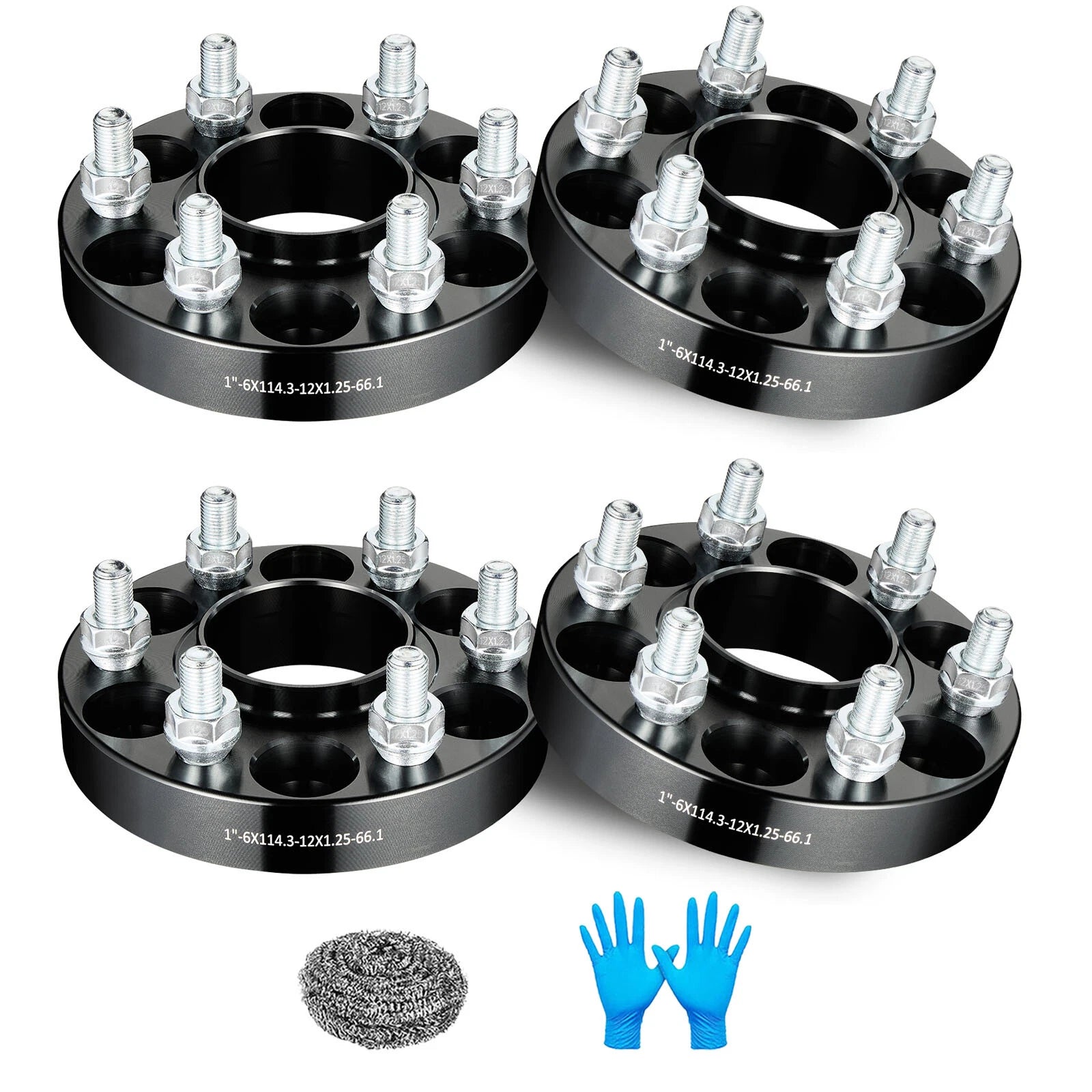 1 in 6x4.5 Hubcentric Wheel Spacers for Nissan Frontier Pathfinder Xterra (2005–2020)