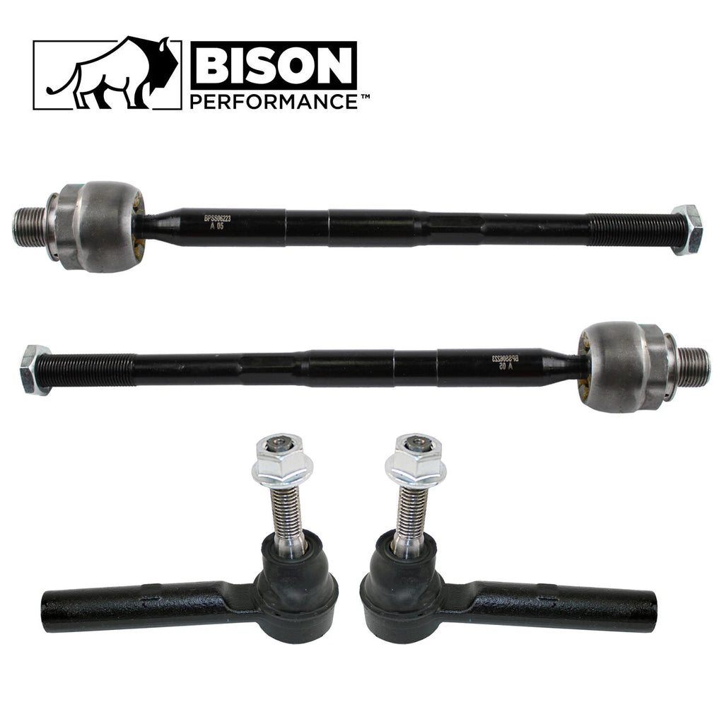 4pc Inner Outer Tie Rod End Kit for Buick Chevy GMC