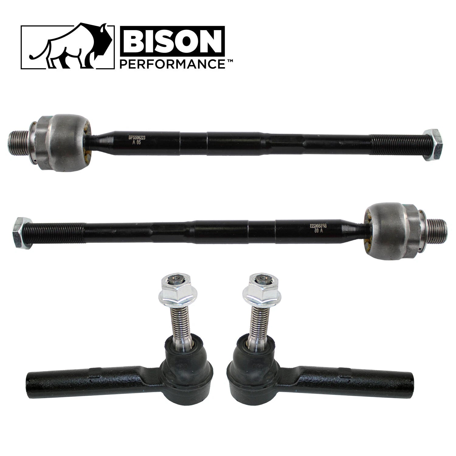 4pc Inner Outer Tie Rod End Kit for Buick Chevy GMC