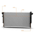 OE Style Aluminum Radiator DPI-1553 for Dodge Ram 2500/3500 (1994–2002)