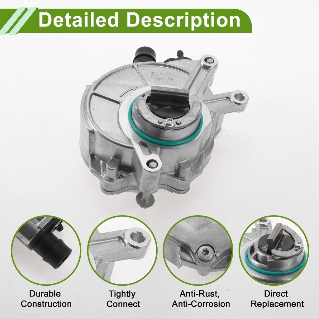 Brake Vacuum Pump No. 11668605976 for BMW 550i GT (2010–2015)