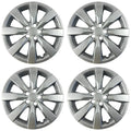4 16" Hub Caps Full Set Wheel Covers for 2014-2018 Toyota Corolla Steel Rims