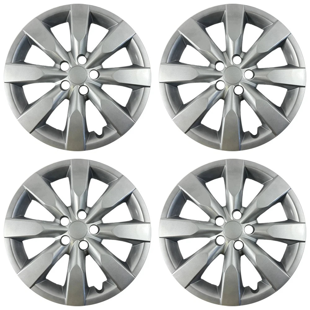 4 16" Hub Caps Full Set Wheel Covers for 2014-2018 Toyota Corolla Steel Rims