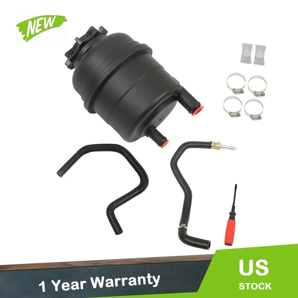 Power Steering Reservoir & Hose Kit for BMW 325i (1987–1995, 2001–2005) & Porsche (1983–1995)