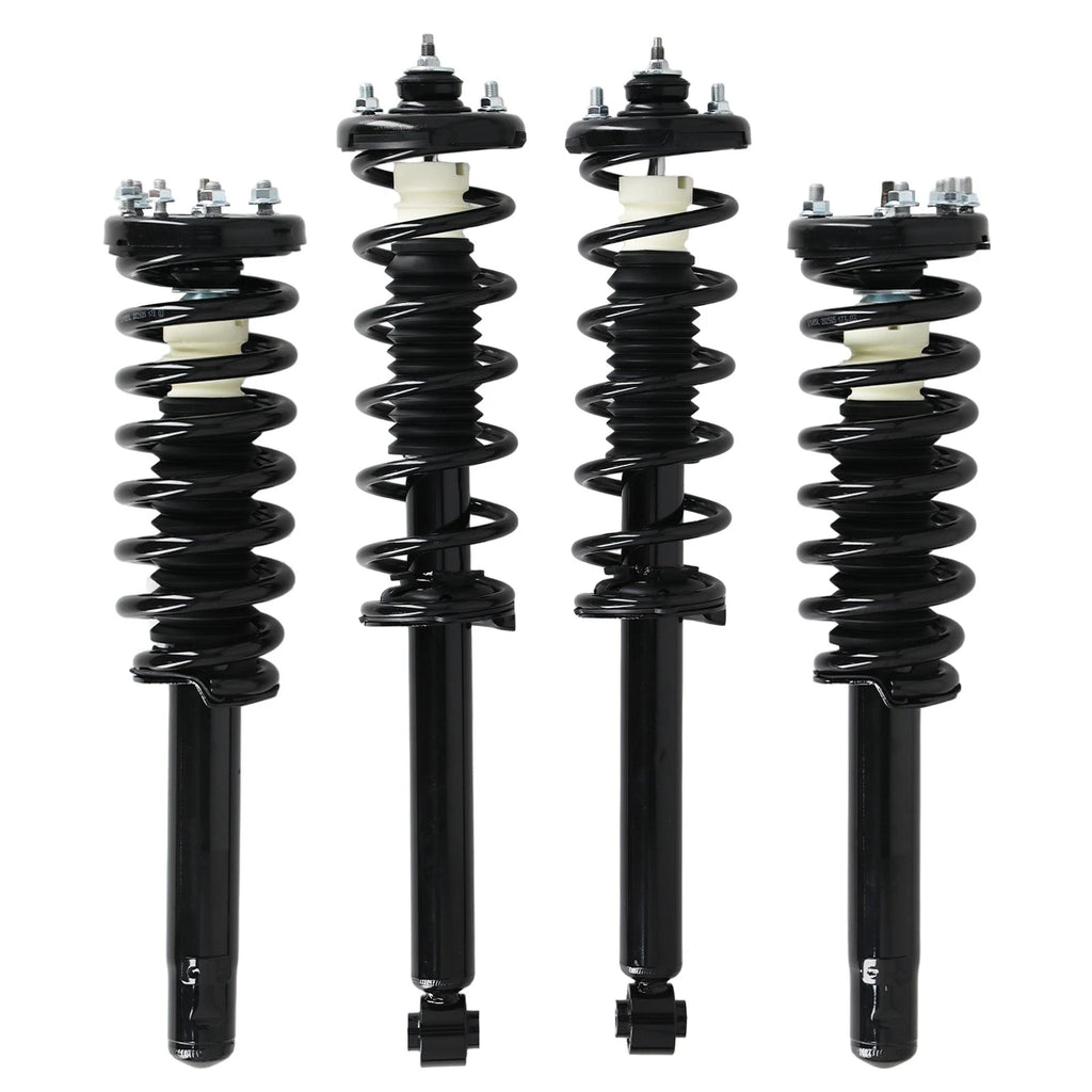 Set of 4 Complete Struts w/ Spring for Acura TSX (2004–2008)