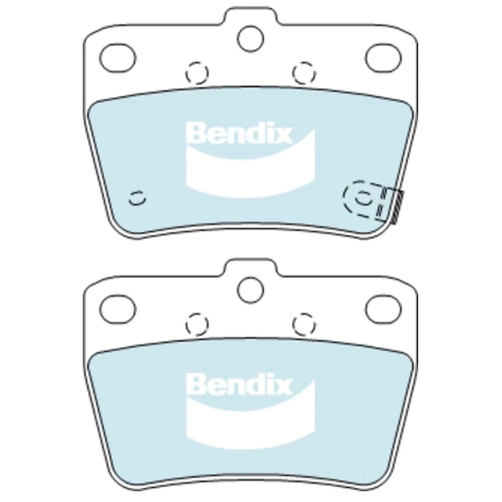 / 4WD / Rear Disc Brake Pad Set for RAV4 (1994–2005)