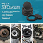 Set of 4 Car Door Speaker Foam Rings for Universal Fit (6.5")