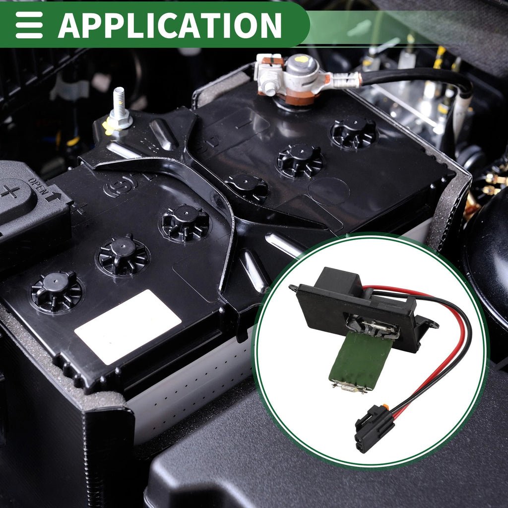 HVAC Blower Motor Resistor No. 89018439 for Buick Rainier, Chevy Trailblazer (2004–2007)