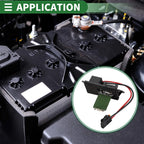 HVAC Blower Motor Resistor No. 89018439 for Buick Rainier, Chevy Trailblazer (2004–2007)