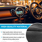 Dash Mat for Mini Cooper F55 F56 (2014–2023) Dashboard Cover Non-Slip
