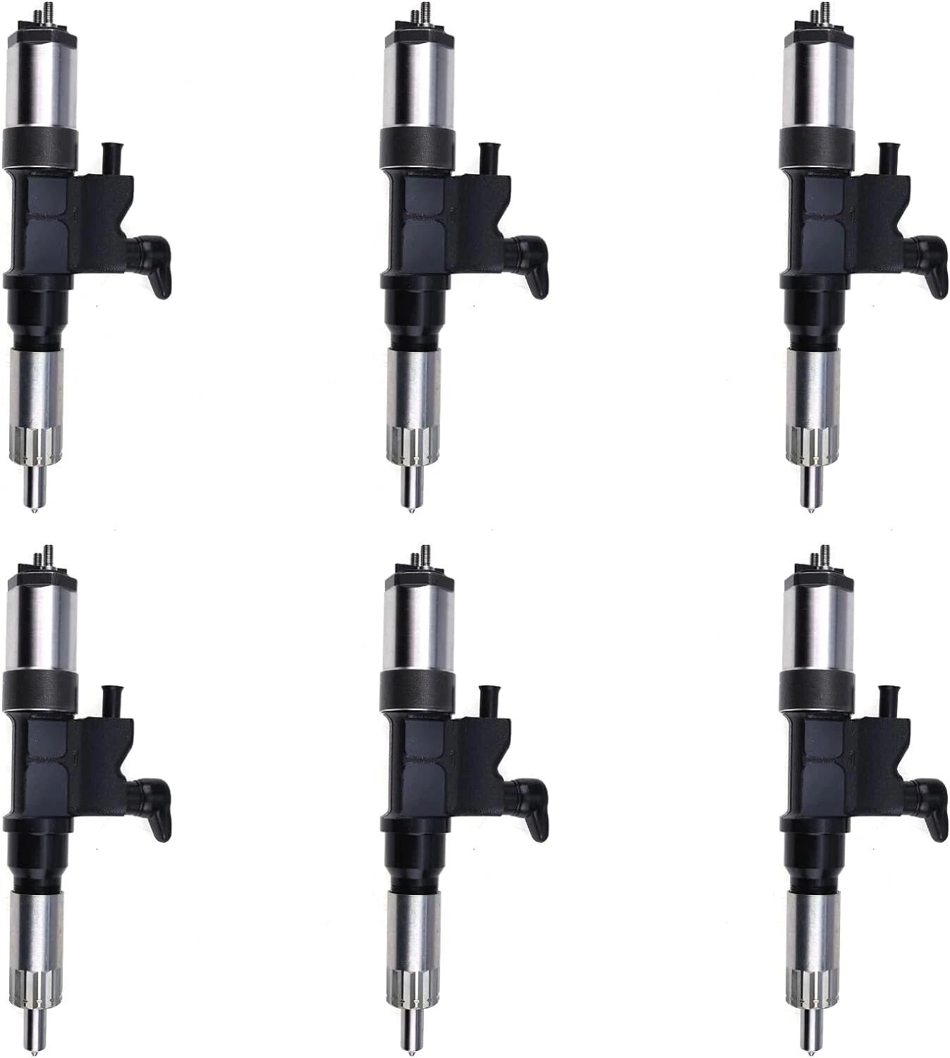 6X Fuel Injector 8-94392261-4 095000-0145 for Isuzu FRR (2000–2007)