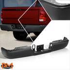 Rear Bumper Bar for Dodge Ram 1500-3500 (2009–2024) w/o Dual Exhaust, Park Sensor Hole