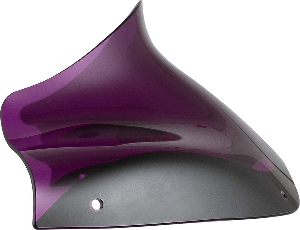Klock Werks Kolor Flare Windshield 8" for FLTR (KWW-01-0694) - Purple