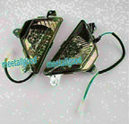 Smoke Lens Front Turn Signals for Kawasaki Ninja 300 & 300 ABS (2013)