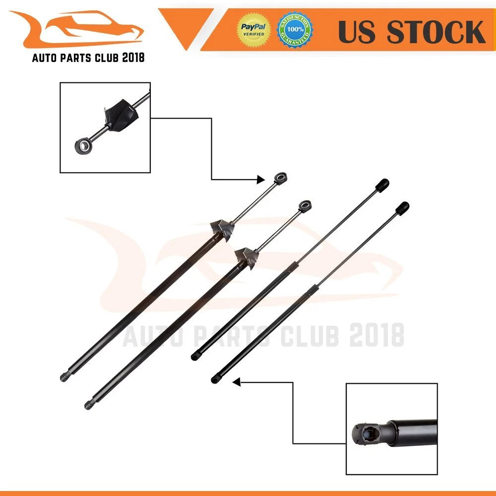 Set of 2 Hood and Hatch Lift Supports for Chevrolet Camaro (1993–1997)
