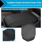 Leather Center Armrest Cover Trim for Toyota Prado LC250 (2024–2025) RHD