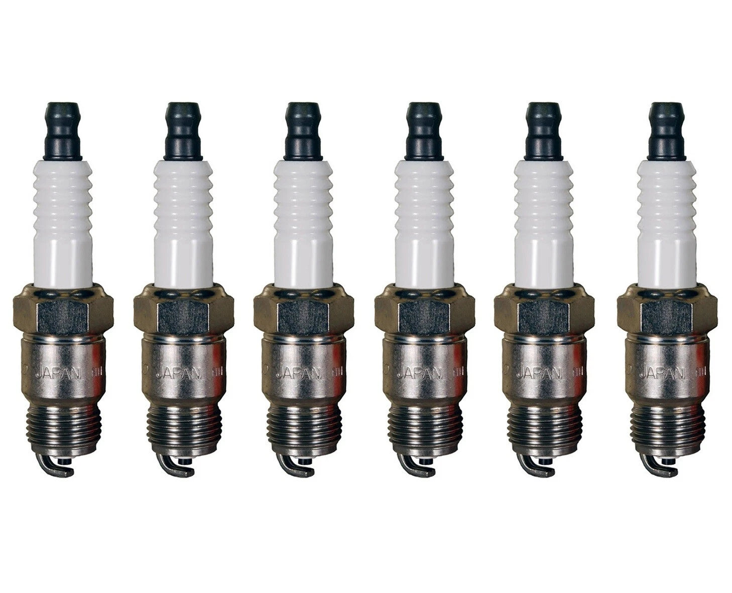 Set of 6 Denso U-Groove Spark Plugs (Gap 0.044) for